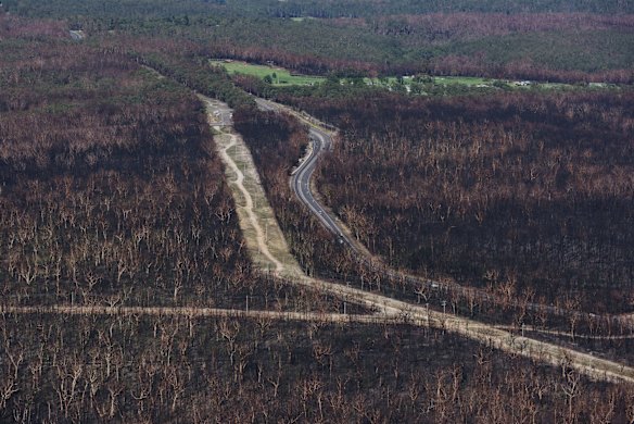 North of Lake Conjola. 