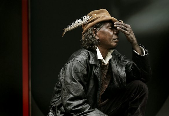 David Dalaithngu during promotional duties for the new production of Walkabout which he first stared in as a 15 year old in 1969.   