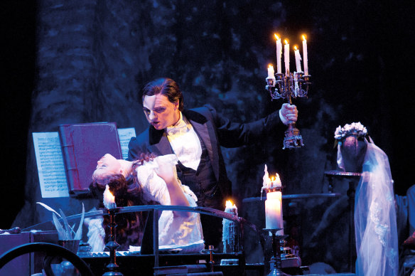 Phantom of the Opera begins at the Sydney Opera House on Friday, August 19.