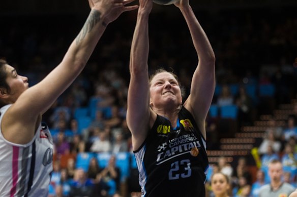 Canberra's Kelsey Griffin.