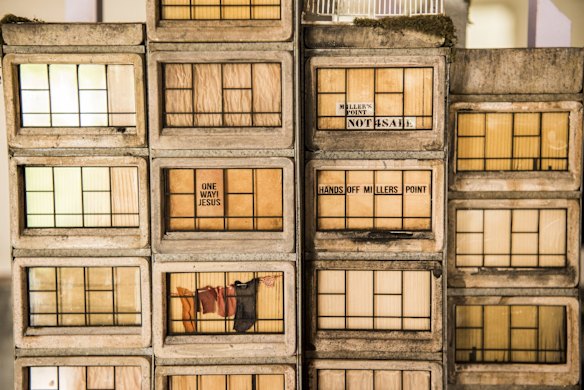 Model of the Sirius building on display at World Monuments Fund Day on Saturday, May 9.