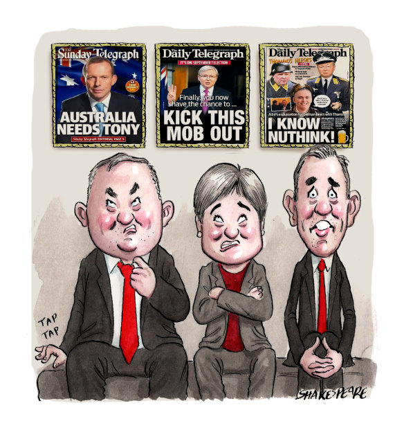 Anthony Albanese, Penny Wong, Jim Chalmers.