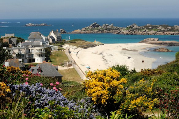 Ile de Batz, France: It takes a 15-minute boat ride from the seaside town of Roscoff, in Brittany, to access this little slice of French paradise. Some come for the charm of the town, inhabited by only 600 people, while others come for the gardens or for a hike through the wilderness. The main attraction in Ile de Batz, however, is the white sand and the clear water at the island's most popular beach, Greve Blanche, as well as the numerous little bays and inlets that provide private sanctuaries.