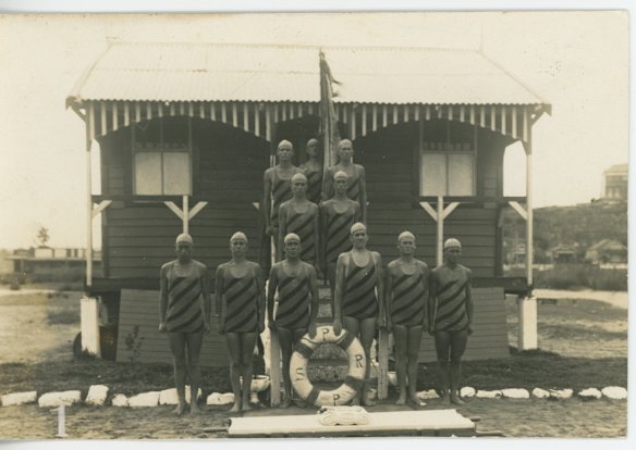 Members of Steel Park River Patrol pose for a group photograph in Marrickville, NSW. c. 1932. 