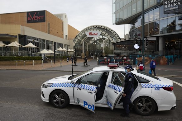 Police patrol in Liverpool early on the 09 July, 2021.