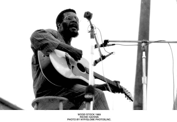 Folk singer opens Woodstock.