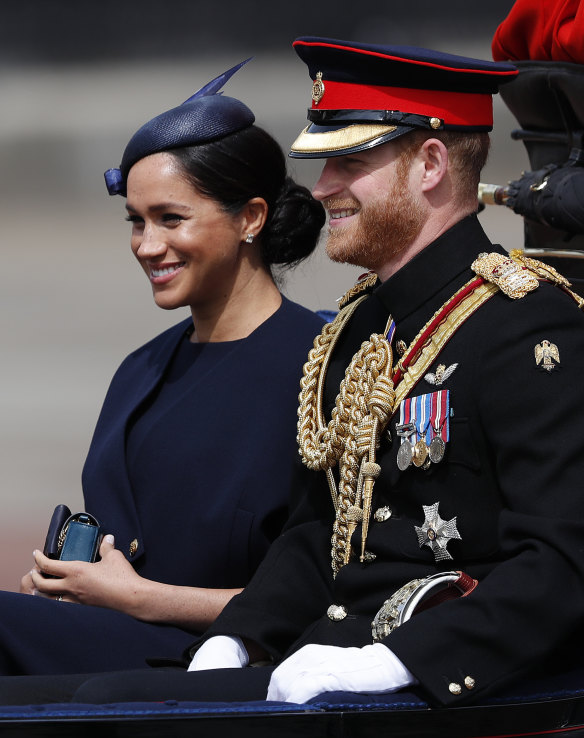 Duchess of Sussex makes her first public appearance since giving birth. 