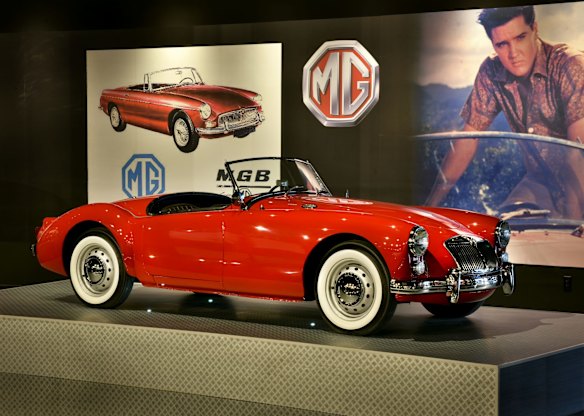 Elvis Presley's Memphis features a large collection of his vehicles, including some used in his movies.