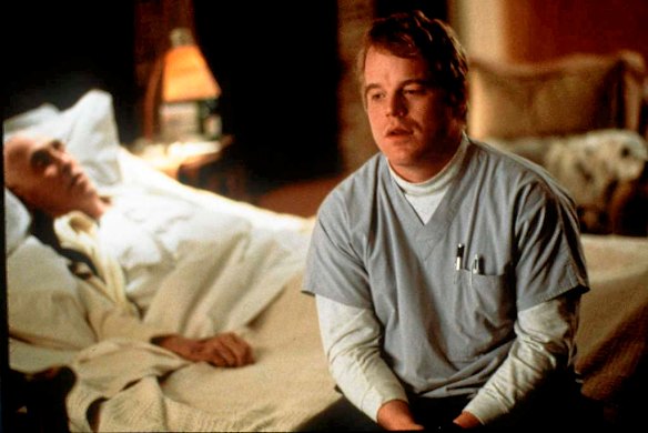 Hoffman in <i>Magnolia</I> in 1999.