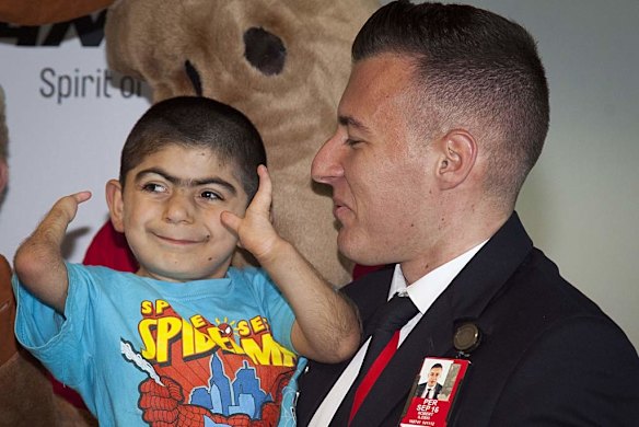 Kalparrin kids get sky high on charity flight