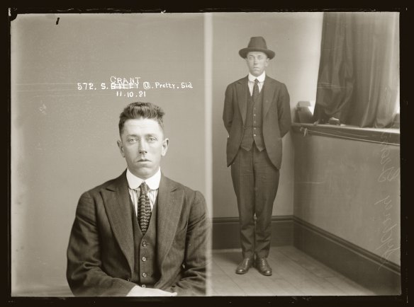 Sidney “Pretty Sid” Grant, taken 11 October 1921
