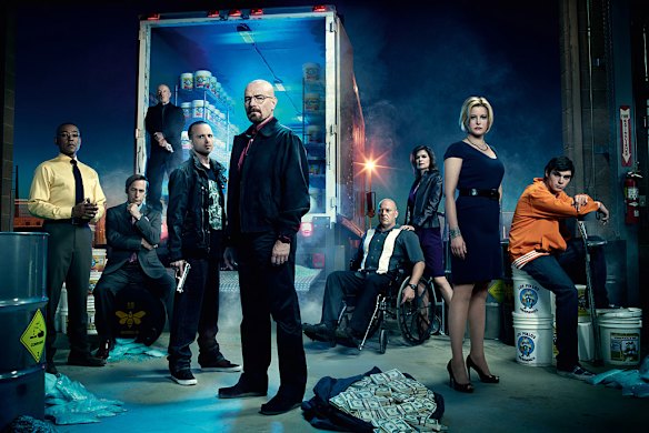 The critically acclaimed crime drama <i>Breaking Bad</i> debuted in 2008. The final eight episodes are due to air later this year.