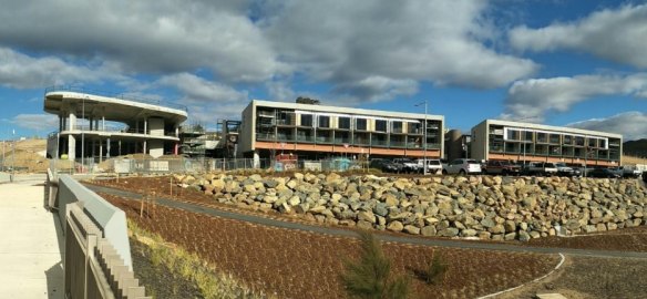 The shops at Denman Prospect have been designed by the team behind Canberra Airport.
