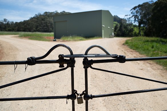 The Cue Springs water mining plant near Stanley.