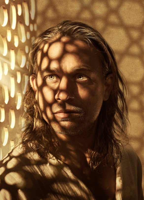 Man of light and shade: Hunnam as the troubled hero of Shantaram.