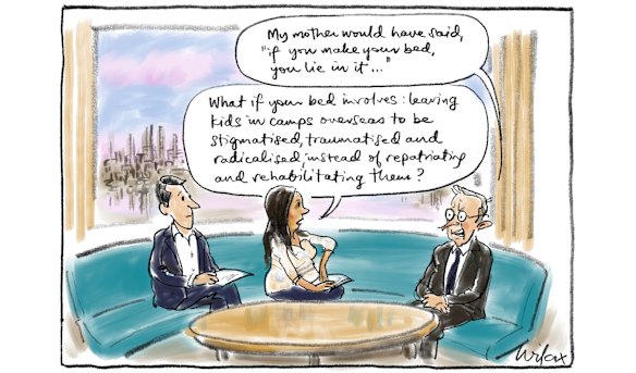 Illustration by Cathy Wilcox 