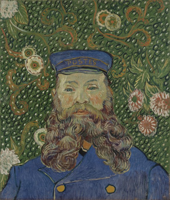 Van Gogh's Portrait of Joseph Roulin. 