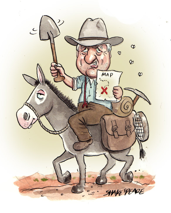 Bob Katter is getting into the mining game.