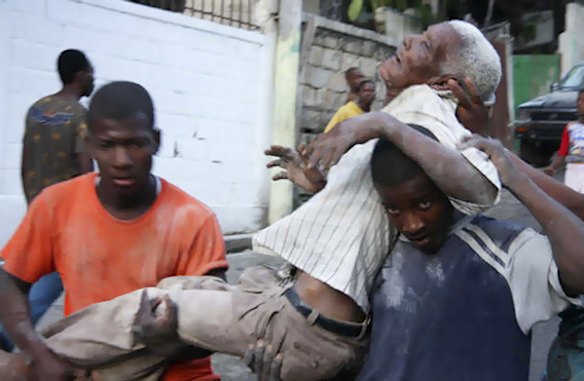 Up to 100,000 people were feared killed in early estimates following the calamity.