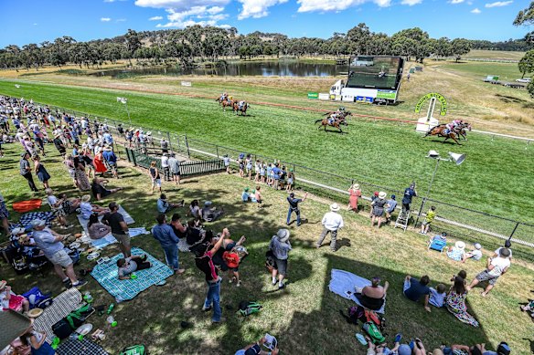 New Years Day Races at Hanging Rock