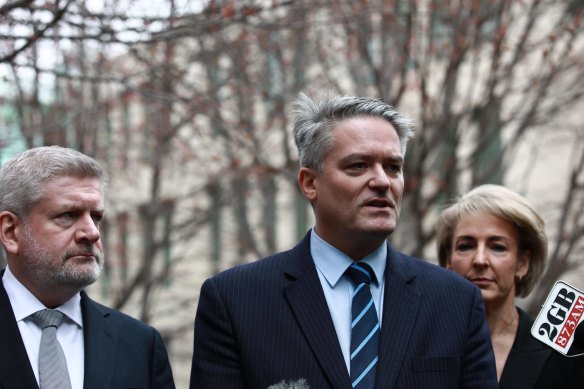 Fifield, Cormann and Cash.