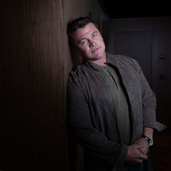 Luke Hemsworth stars in the new season of Deadloch.