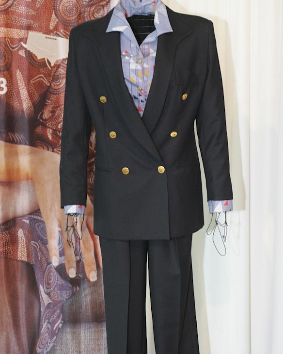 Qantas uniform 1994-2003 designed by George Gross and Harry Who.