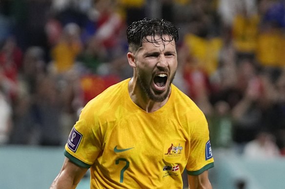 Australian hero Mathew Leckie.