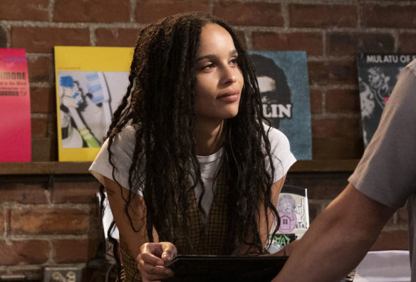 Zoe Kravitz in <i>High Fidelity</i>.