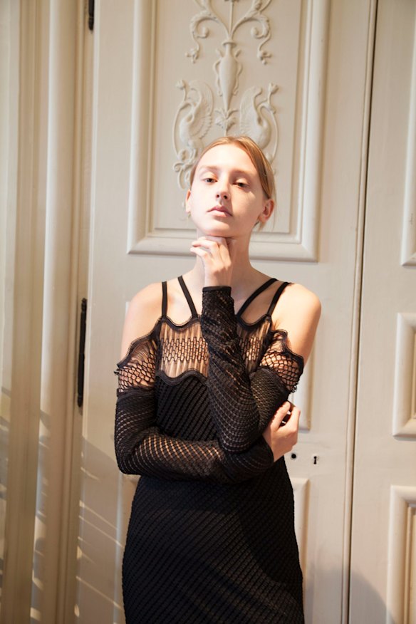 From the collection by Christopher Esber, among Australian designers showing in Paris.