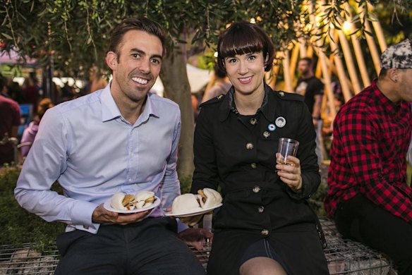 Opening night of WAtoday Night Noodle Markets