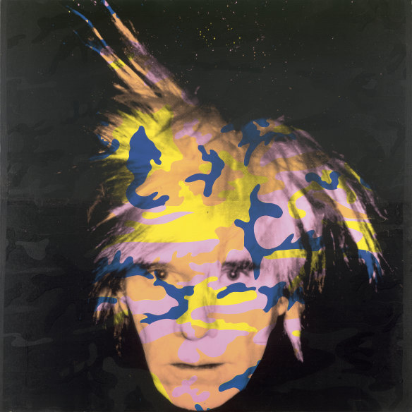 Andy Warhol’s Self-portrait no.9, 1986.