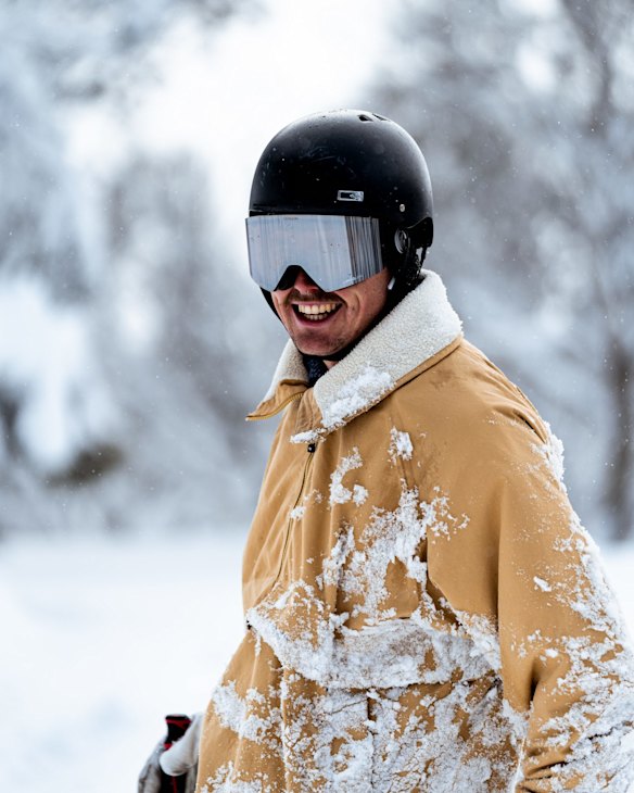 Falls Creek is blanketed in snow in the week before opening weekend.