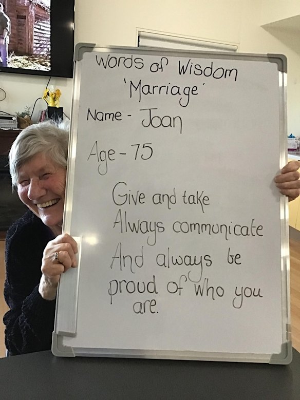 The residents of Waratah Lodge, an aged care home in Orbost in Victoria's east.