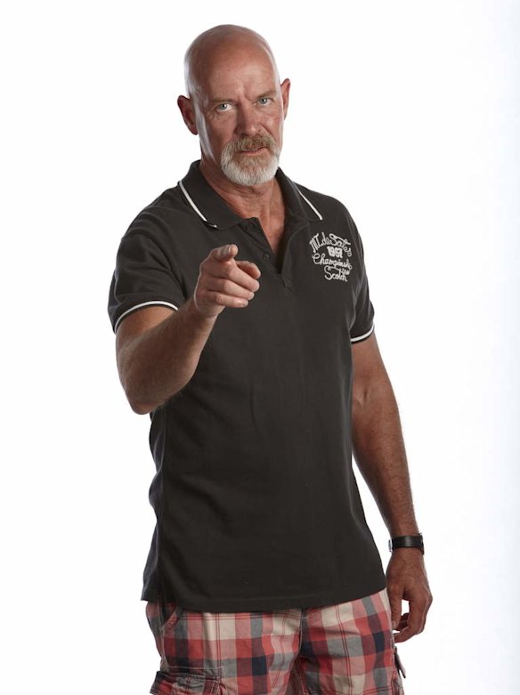 Gary Sweet as Barry Donald in "Small Time Gangster".