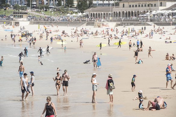 From Saturday the number of people attending the beach will be capped at 500.
