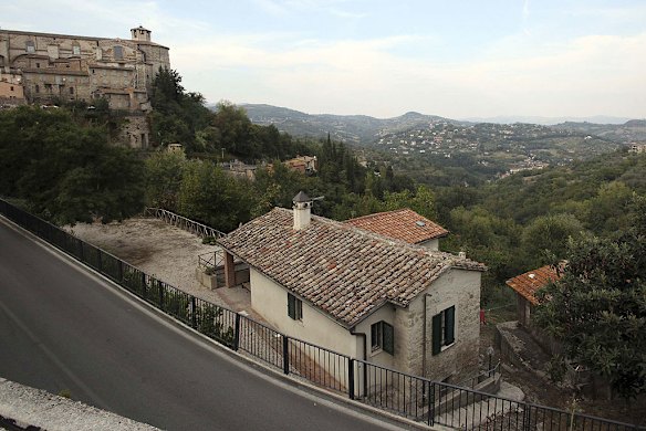 The Perugia share house where Knox and Kercher lived and where the gruesome murder took place.