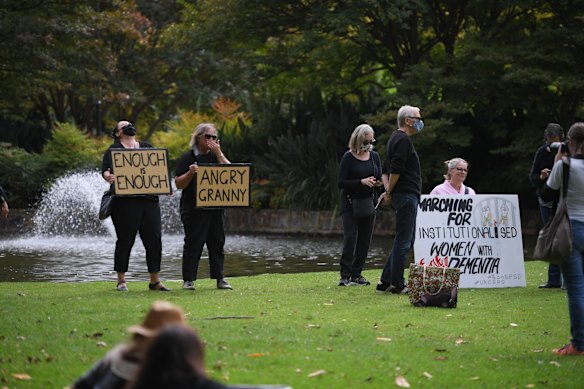 Melbourne women's March 4 Justice.,  15th March 2021. 