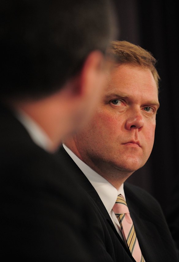 Tony Smith at the National Press Club in 2010.