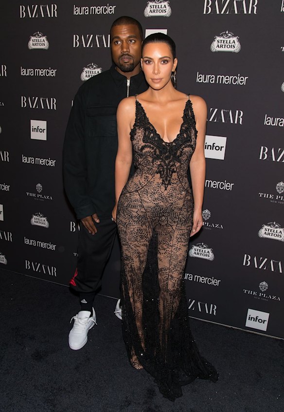Kanye West and Kim Kardashian West were thrilled to attend Harper's BAZAAR Celebrates 'ICONS By Carine Roitfeld' at The Plaza Hotel.