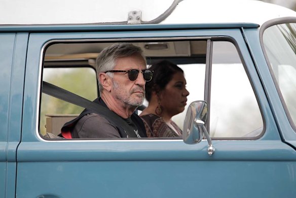 Darcy and Cherie set off.