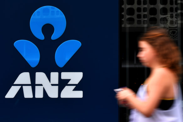 ANZ’s first-half cash profit will take a $817m hit.