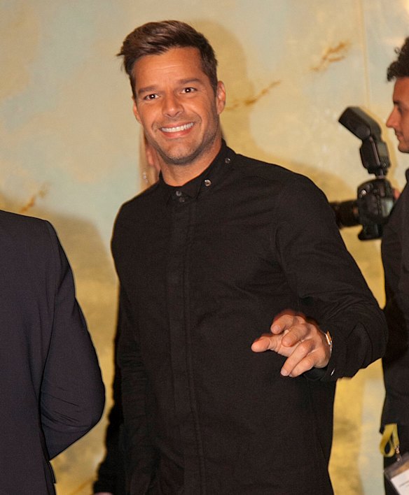 Ricky Martin at Swisse presents Ricky Martin @ The Plams, Crown. May 6, 2015.