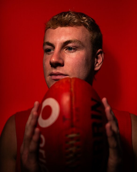 Will Edwards was drafted by the Swans in 2022, but a series of injuries prolonged his AFL debut until 2026.