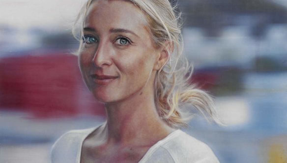 People's Choice: Asher Keddie titled 'Love face' by Vincent Fantauzzo