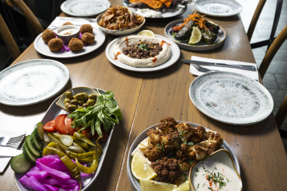 The food at La Shish, a Lebanese restaurant in Guildford, is both plentiful and delicious.