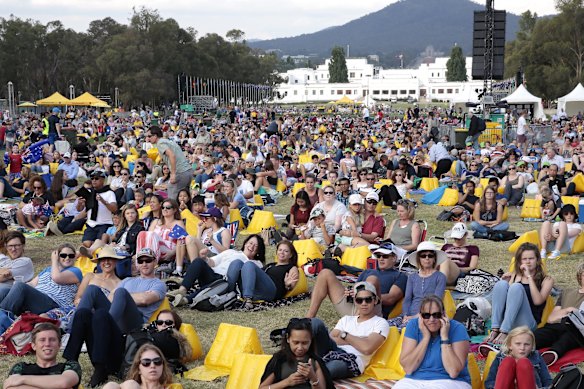 Crowd at the Australian of the Year Awards.   