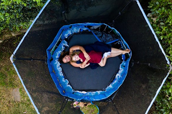 Kylie Gough prefers to keep her daughter Mia at home instead of sending her to kindergarten before the end of the pandemic.