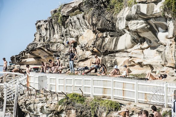 Bronte Beach during COVID lockdown.