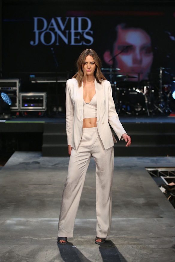 Jesinta Campbell showcases designs by Willow.